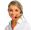 call center girl Icon